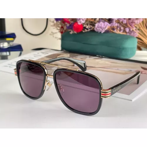 Gucci AAA Quality Sunglasses #1282987 $56.00 USD, Wholesale Replica Gucci AAA Quality Sunglasses