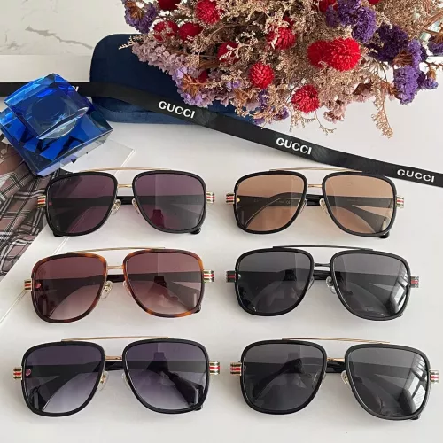 Replica Gucci AAA Quality Sunglasses #1282987 $56.00 USD for Wholesale