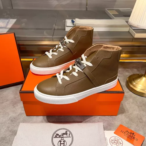 Hermes High Tops Shoes For Men #1282993 $130.00 USD, Wholesale Replica Hermes High Tops Shoes