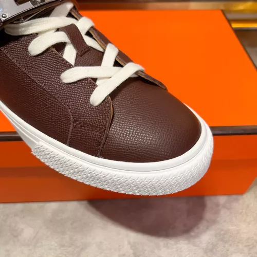 Replica Hermes High Tops Shoes For Men #1282994 $130.00 USD for Wholesale