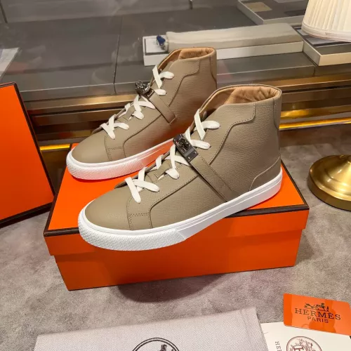 Hermes High Tops Shoes For Men #1282995 $130.00 USD, Wholesale Replica Hermes High Tops Shoes