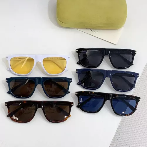 Replica Gucci AAA Quality Sunglasses #1282997 $56.00 USD for Wholesale