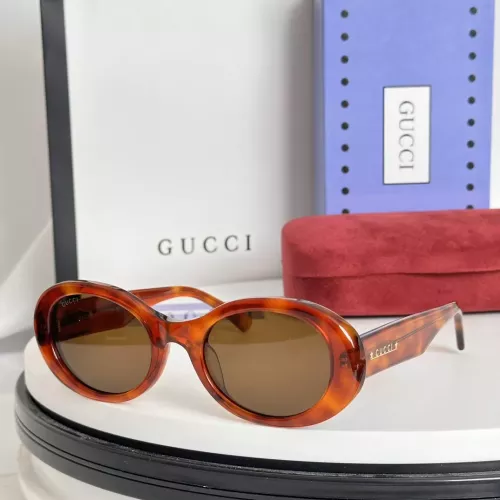 Gucci AAA Quality Sunglasses #1283129 $52.00 USD, Wholesale Replica Gucci AAA Quality Sunglasses