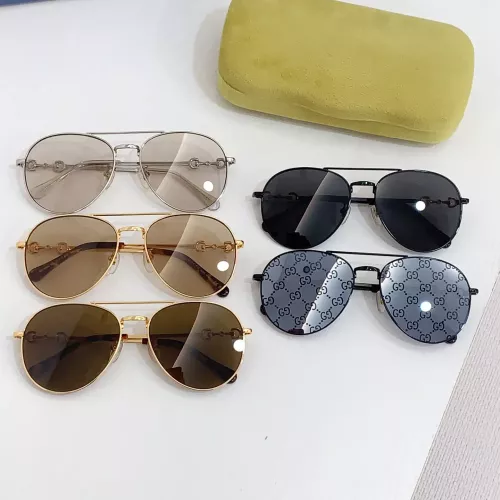 Replica Gucci AAA Quality Sunglasses #1283137 $52.00 USD for Wholesale