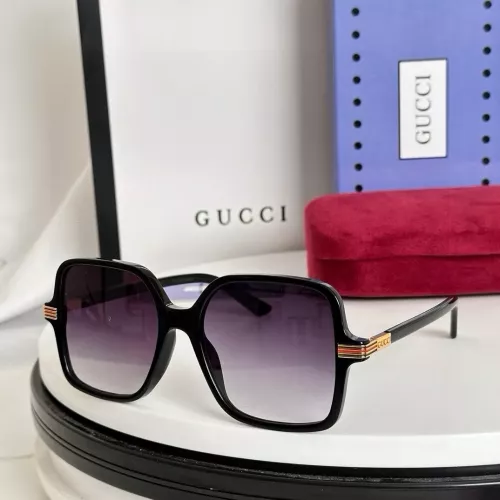 Gucci AAA Quality Sunglasses #1283141 $45.00 USD, Wholesale Replica Gucci AAA Quality Sunglasses