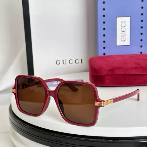 Gucci AAA Quality Sunglasses #1283144 $45.00 USD, Wholesale Replica Gucci AAA Quality Sunglasses