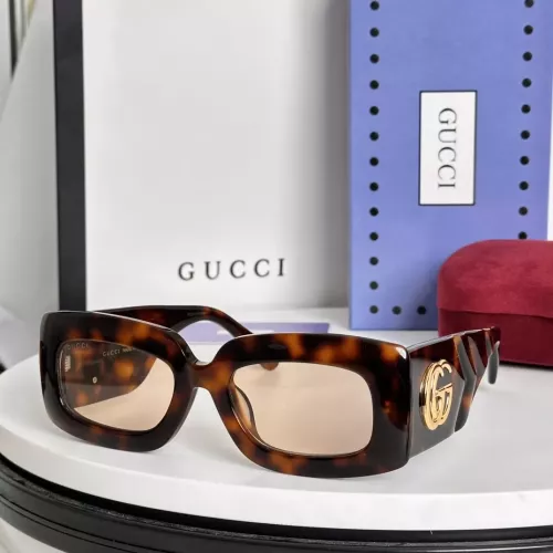 Gucci AAA Quality Sunglasses #1283148 $45.00 USD, Wholesale Replica Gucci AAA Quality Sunglasses