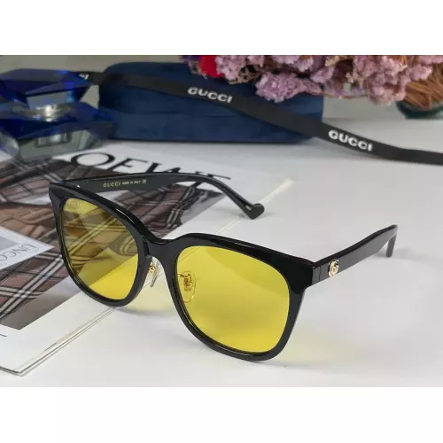 Gucci AAA Quality Sunglasses #1283151 $56.00 USD, Wholesale Replica Gucci AAA Quality Sunglasses