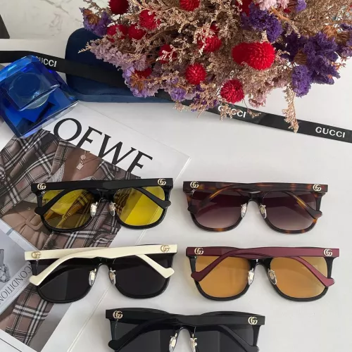 Replica Gucci AAA Quality Sunglasses #1283152 $56.00 USD for Wholesale