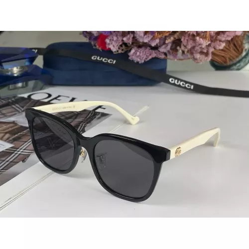 Gucci AAA Quality Sunglasses #1283155 $56.00 USD, Wholesale Replica Gucci AAA Quality Sunglasses