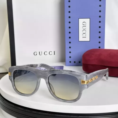 Gucci AAA Quality Sunglasses #1283159 $60.00 USD, Wholesale Replica Gucci AAA Quality Sunglasses