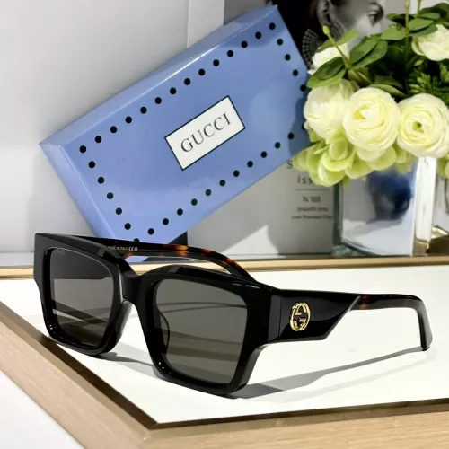 Gucci AAA Quality Sunglasses #1283168 $64.00 USD, Wholesale Replica Gucci AAA Quality Sunglasses