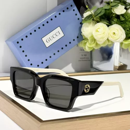 Gucci AAA Quality Sunglasses #1283169 $64.00 USD, Wholesale Replica Gucci AAA Quality Sunglasses