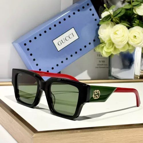 Gucci AAA Quality Sunglasses #1283173 $64.00 USD, Wholesale Replica Gucci AAA Quality Sunglasses