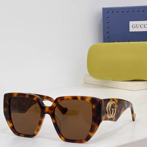 Gucci AAA Quality Sunglasses #1283186 $56.00 USD, Wholesale Replica Gucci AAA Quality Sunglasses