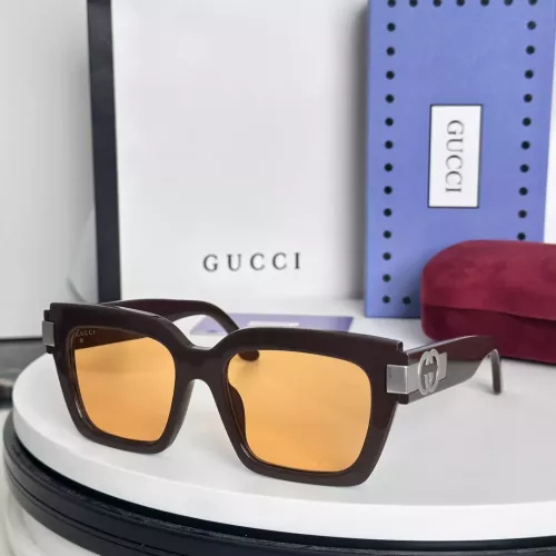 Gucci AAA Quality Sunglasses #1283195 $45.00 USD, Wholesale Replica Gucci AAA Quality Sunglasses