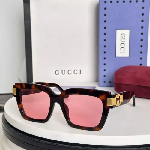 Gucci AAA Quality Sunglasses #1283197 $45.00 USD, Wholesale Replica Gucci AAA Quality Sunglasses