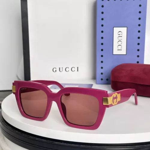 Gucci AAA Quality Sunglasses #1283199 $45.00 USD, Wholesale Replica Gucci AAA Quality Sunglasses