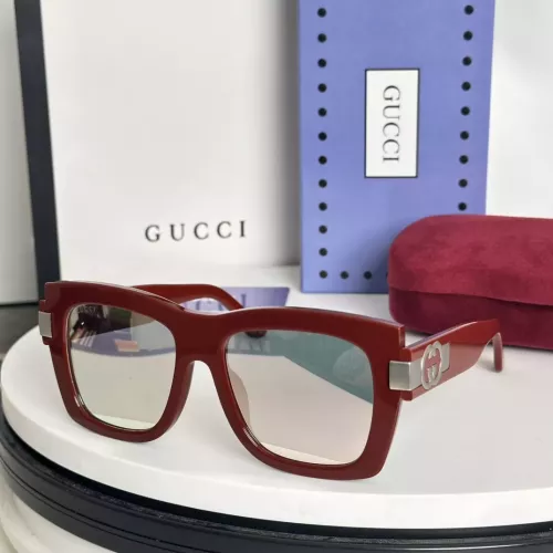 Gucci AAA Quality Sunglasses #1283207 $45.00 USD, Wholesale Replica Gucci AAA Quality Sunglasses