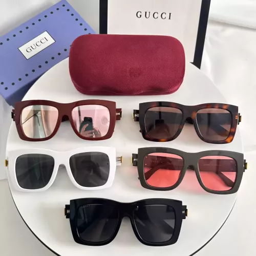 Replica Gucci AAA Quality Sunglasses #1283208 $45.00 USD for Wholesale