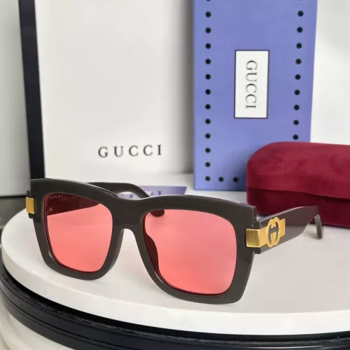 Gucci AAA Quality Sunglasses #1283209 $45.00 USD, Wholesale Replica Gucci AAA Quality Sunglasses