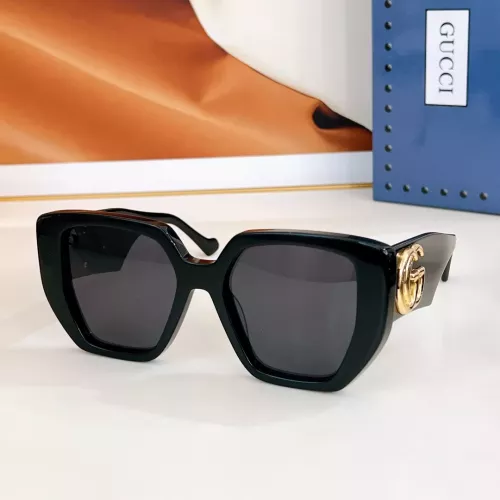 Gucci AAA Quality Sunglasses #1283221 $60.00 USD, Wholesale Replica Gucci AAA Quality Sunglasses