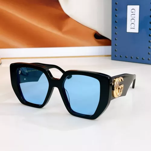 Gucci AAA Quality Sunglasses #1283223 $60.00 USD, Wholesale Replica Gucci AAA Quality Sunglasses