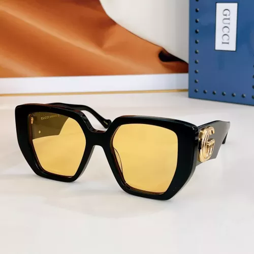 Gucci AAA Quality Sunglasses #1283226 $60.00 USD, Wholesale Replica Gucci AAA Quality Sunglasses