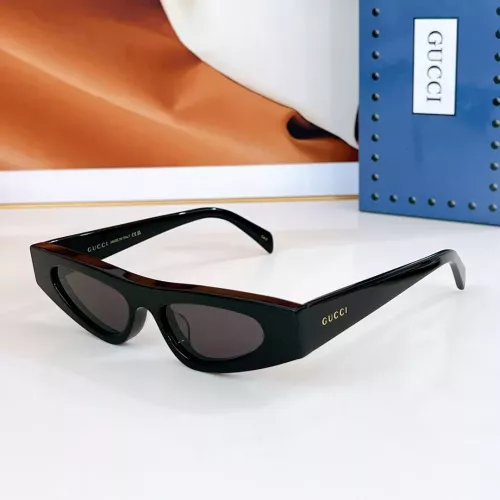 Gucci AAA Quality Sunglasses #1283238 $56.00 USD, Wholesale Replica Gucci AAA Quality Sunglasses