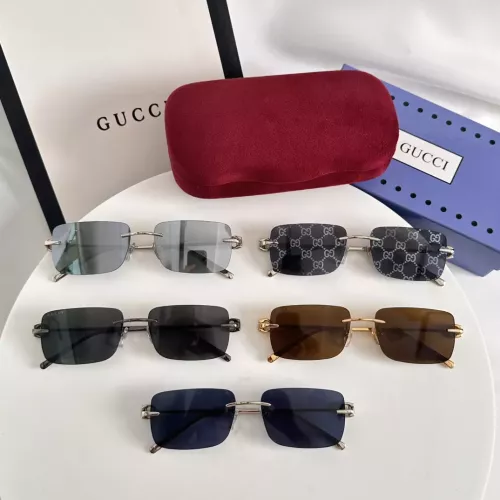 Replica Gucci AAA Quality Sunglasses #1283245 $45.00 USD for Wholesale