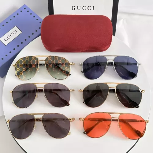 Replica Gucci AAA Quality Sunglasses #1283247 $60.00 USD for Wholesale