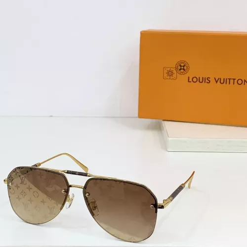 Louis Vuitton AAA Quality Sunglasses #1283403 $60.00 USD, Wholesale Replica Louis Vuitton AAA Quality Sunglasses