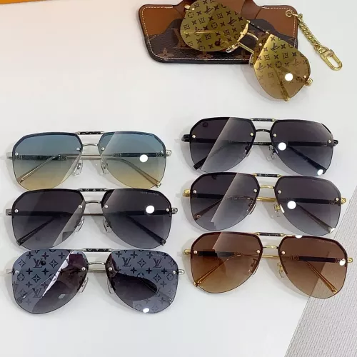 Replica Louis Vuitton AAA Quality Sunglasses #1283407 $60.00 USD for Wholesale