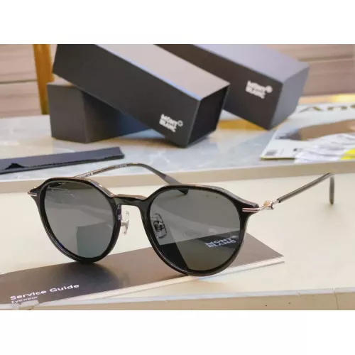 Montblanc AAA Quality Sunglasses #1283478 $56.00 USD, Wholesale Replica Montblanc AAA Quality Sunglasses