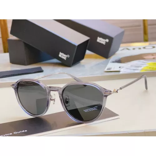 Montblanc AAA Quality Sunglasses #1283480 $56.00 USD, Wholesale Replica Montblanc AAA Quality Sunglasses