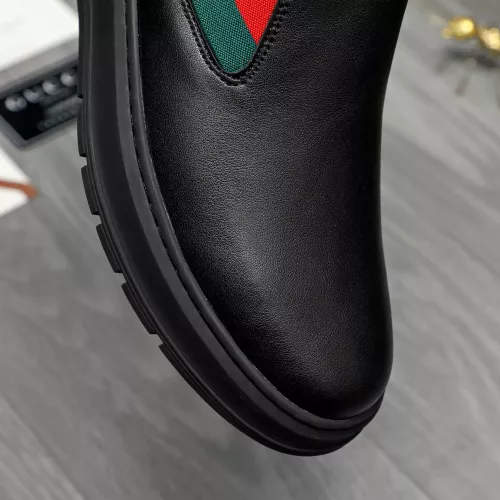 Replica Gucci Boots For Men #1283546 $85.00 USD for Wholesale