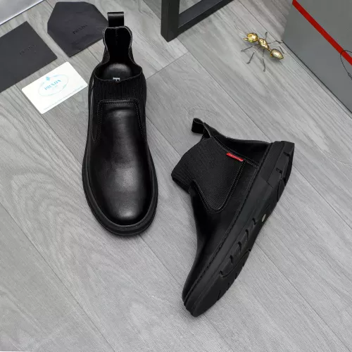 Replica Prada Boots For Men #1283562 $85.00 USD for Wholesale