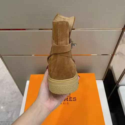 Replica Hermes Boots For Men #1283581 $162.00 USD for Wholesale