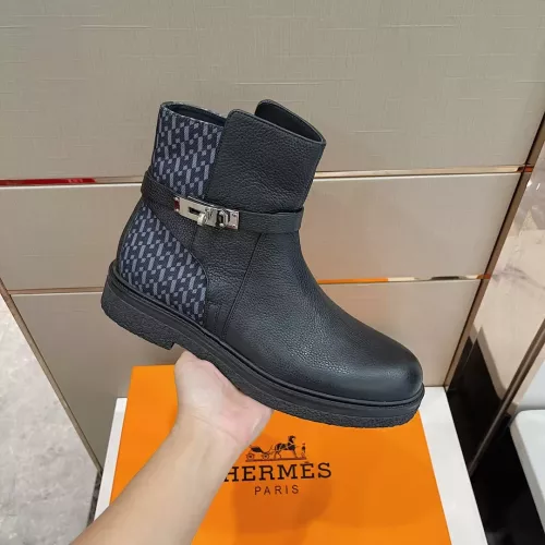 Replica Hermes Boots For Men #1283584 $162.00 USD for Wholesale