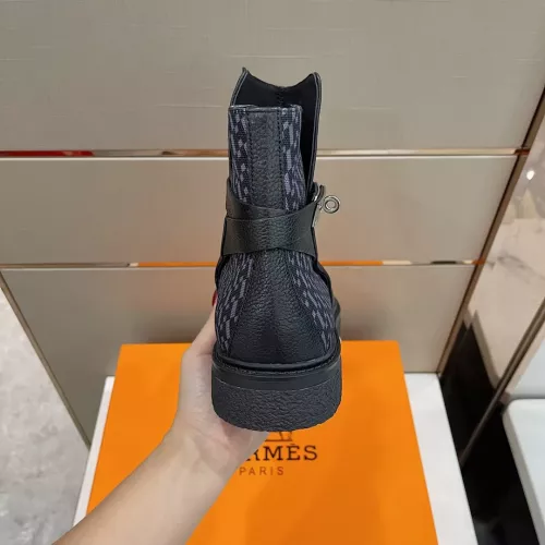 Replica Hermes Boots For Men #1283584 $162.00 USD for Wholesale