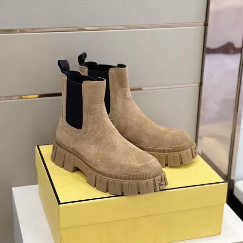 Replica Fendi Fashion Boots For Men #1283585 $165.00 USD for Wholesale