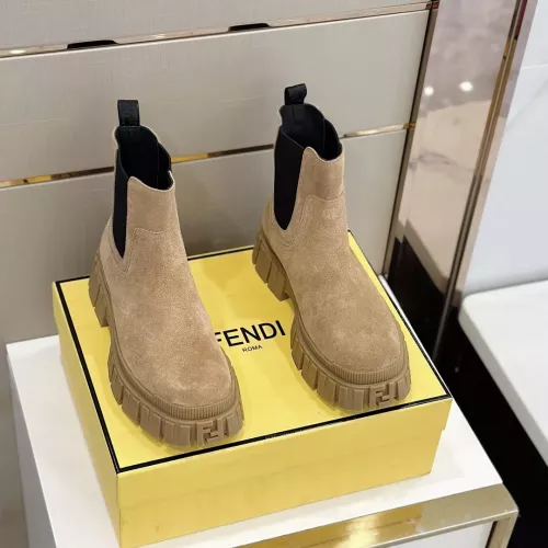 Replica Fendi Fashion Boots For Men #1283585 $165.00 USD for Wholesale