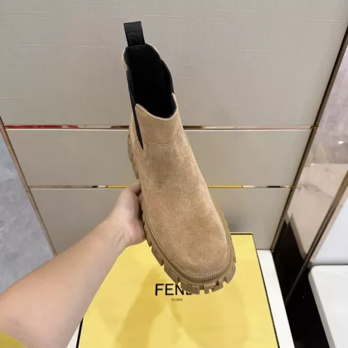 Replica Fendi Fashion Boots For Men #1283585 $165.00 USD for Wholesale