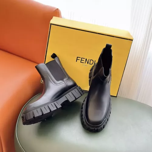 Replica Fendi Fashion Boots For Men #1283594 $165.00 USD for Wholesale