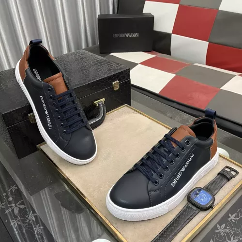 Replica Armani Casual Shoes For Men #1283597 $76.00 USD for Wholesale