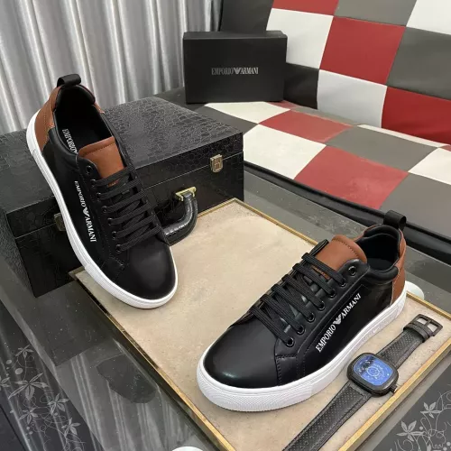 Replica Armani Casual Shoes For Men #1283598 $76.00 USD for Wholesale