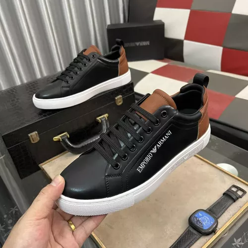 Replica Armani Casual Shoes For Men #1283598 $76.00 USD for Wholesale