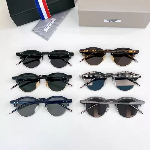 Replica Thom Browne AAA Quality Sunglasses #1283609 $60.00 USD for Wholesale