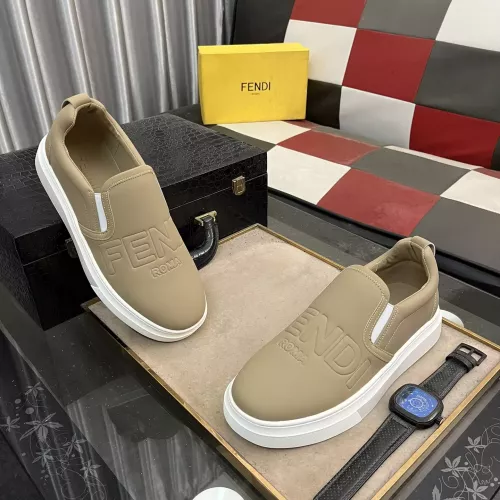 Fendi Casual Shoes For Men #1283623 $76.00 USD, Wholesale Replica Fendi Casual Shoes