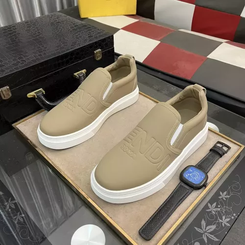 Replica Fendi Casual Shoes For Men #1283623 $76.00 USD for Wholesale